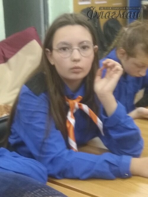 Занятиях в детском клубе «Флагман»